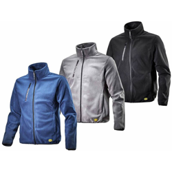 Felpa da lavoro Diadora Utility Sweat Pile FZ-Nero-XL - Nero - - Nero en oferta