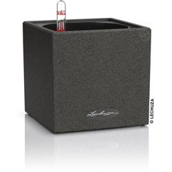 Fioriera CANTO STONE 14X14 - NERO GRAFITE - LECHUZA en oferta