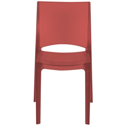SEDIA NILO (policarbonato) | Rosso Rubino características