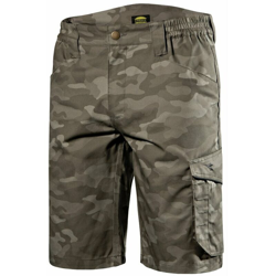 Pantaloncini da lavoro Diadora Utility Bermuda Poly Camo-S - Giallo - - Giallo características