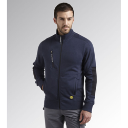 Felpa da lavoro Diadora Utility Sweatshirt FZ Litework-Blu-S - Blu - - Blu precio
