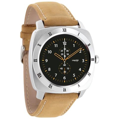 Smartwatch Nara XW Pro Display 1.2'' Bluetooth con Cinturino in Pelle Colore Beige - Europa