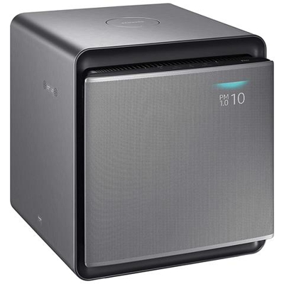 Purificatore d'Aria AX47R9080SS cn Tecnologia Wind-Free per Ambienti Fino a 47 mq Colore Metal Silver