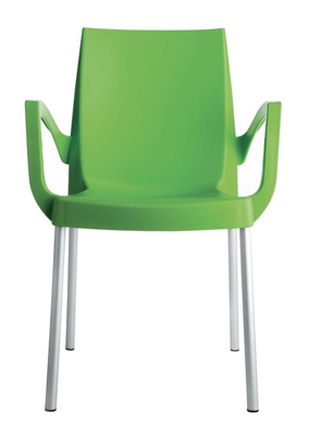 POLTRONA BOULEVARD (polipropilene) | Verde mela