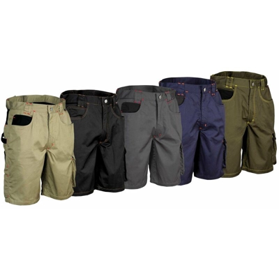 Pantaloncini da lavoro Cofra Tile-Nero-58 - Nero - - Nero