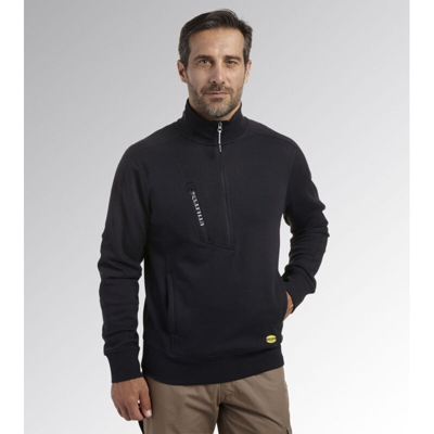 Felpa da lavoro Diadora Utility Sweatshirt HZ Litework-Nero-L - Nero - - Nero