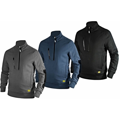 Felpa da lavoro Diadora Utility Sweatshirt HZ Litework-Nero-XL - Nero - - Nero