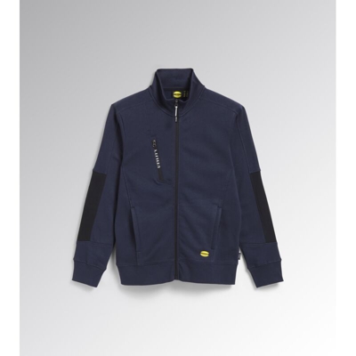 Felpa da lavoro Diadora Utility Sweatshirt FZ Litework-Blu-XL - Blu - - Blu
