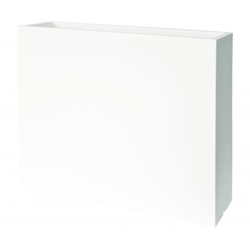 Fioriera rettangolare KUBE HIGH SLIM CASSETTA 80X25 H70 - BIANCO - EURO3PLAST características