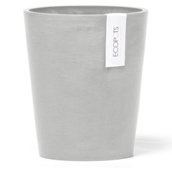 Vaso Orchidea MORINDA Ø14 H16 - WHITE GREY - ECOPOTS características