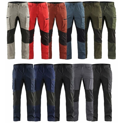 Pantaloni da lavoro Blaklader 1459 Service Stretch-Nero-46 - Nero - - Nero