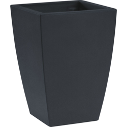 Vaso Quadrato LOGOS 30X30 H43 - GRIGIO ANTRACITE – NICOLI precio