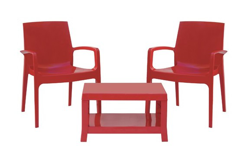 BALCONY SET RELAX | Rosso en oferta