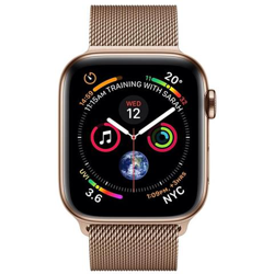 Watch Series 4 44mm Impermeabile 5ATM 16GB Bluetooth Wi-Fi +4GLTE GPS Cardiofrequenzimetro Oro en oferta