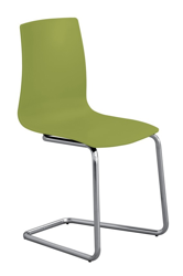 SEDIA CANDY MAT (gambe a C) | Verde anice en oferta