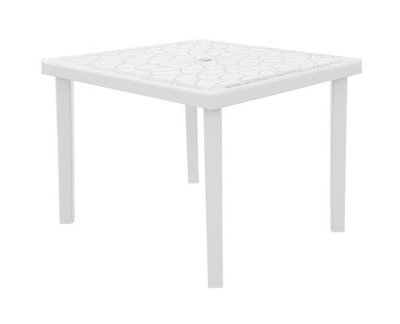 TAVOLO GRUVYER (quadrato) | Bianco