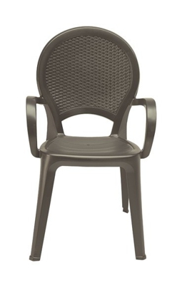4 POLTRONE PALOMA RATTAN (greenpol) | Moka