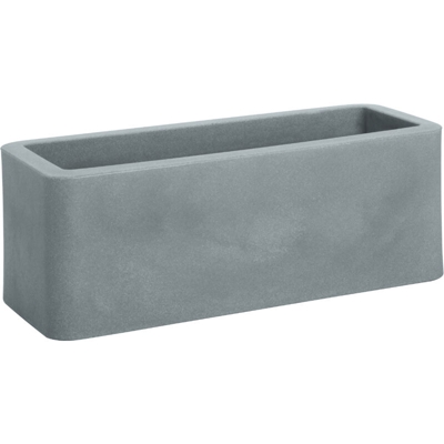 Fioriera da davanzale CALYPSO 50x20 H18 - GRIGIO CENERE - NICOLI