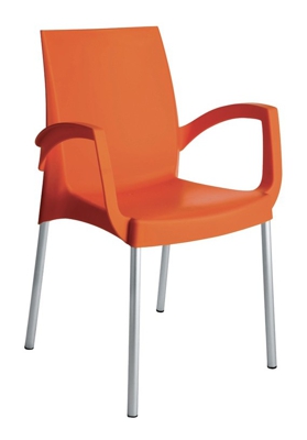 POLTRONA BOULEVARD (polipropilene) | Orange