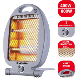 Stufa elettrica al Quarzo 800W. Grigio precio