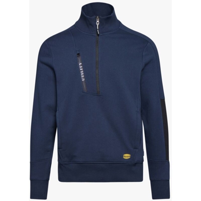 Felpa da lavoro Diadora Utility Sweatshirt HZ Litework-Blu-XXL - Blu - - Blu
