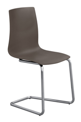 SEDIA CANDY MAT (gambe a C) | Moka precio