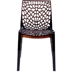 SEDIA GRUVYER (policarbonato) | Brown precio