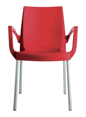 POLTRONA BOULEVARD (polipropilene) | Rosso