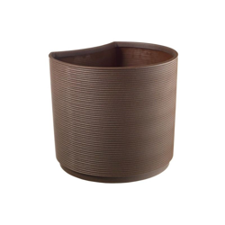 Fioriera angolare URBAN - SET 3 PEZZI S+M+L - BRONZO - TERAPLAST en oferta