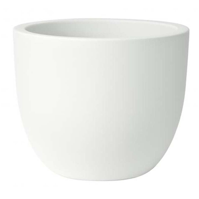 Vaso tondo ETRIA Ø44 H36 - BIANCO OTTICO - EURO3PLAST
