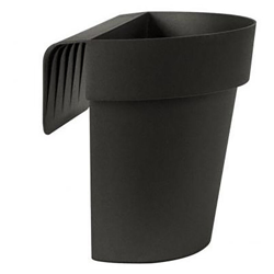 Balconiera UP VASO 25X20 – ANTRACITE - EURO3PLAST en oferta