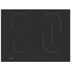 Piano Cottura CH74BVT in Vetrocemramica 4 Zone Cottura da 70 cm Colore Nero en oferta