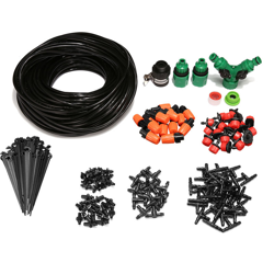 Kit per irrigazione a goccia con micro irrigazione da giardino fai da te 157pcs características
