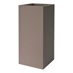 Fioriera KUBE HIGH VASO ALTO 30X30 - TORTORA - EURO3PLAST características