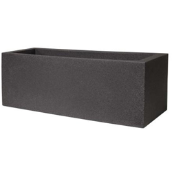 Fioriera rettangolare KUBE CASSETTA 100X40 H40 - GRANITO - EURO3PLAST precio