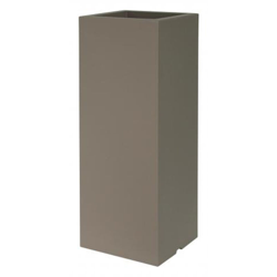 Fioriera KUBE HIGH SLIM VASO ALTO 25X25 H70 - TORTORA - EURO3PLAST características