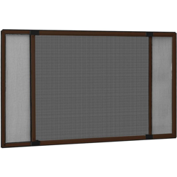 vidaXL Zanzariera Allungabile per Finestre Marrone (100-193)x75 cm - Marrone precio