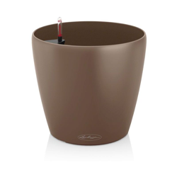 Vaso CLASSICO COLOR Ø35 con auto irrigazione - NOCE MOSCATA - LECHUZA en oferta