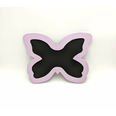 Domeahome - Lavagna Artigianale - Farfalla Colori Malva