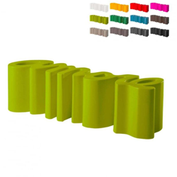 Panchina divanetto design moderno Amore interno ed esterno Slide | Colore: Verde 2 características