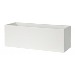 Balconiera KUBE MINI CASSETTA 50X18 H18 - BIANCO - EURO3PLAST características