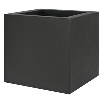 Fioriera KUBE VASO QUADRATO 40X40 - NERO PERLA - EURO3PLAST