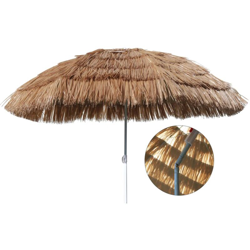 HI Ombrellone da Spiaggia Hawaï 160 cm Beige - Beige precio