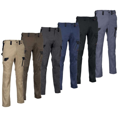 Pantaloni da lavoro Cofra Jember super stretch-Corda-48 - Corda - - Corda