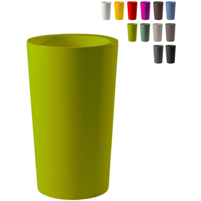 Slide - Vaso X-Pot versione alta H 135-Verde Lime