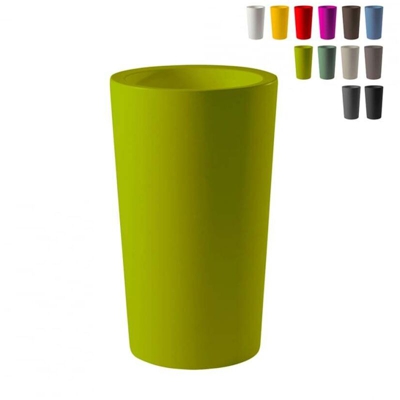 Slide - Vaso X-Pot versione alta H 135-Verde Lime