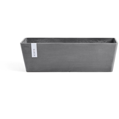 Balconiera Cassetta BRUGES 55X17 H17 - GREY - ECOPOTS
