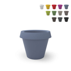 Slide - Vaso Giò Tondo-Blu Polvere en oferta