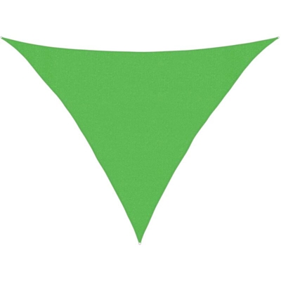 vidaXL Vela Parasole 160 g/m² Verde Chiaro 3x3x4,2 m in HDPE - Verde