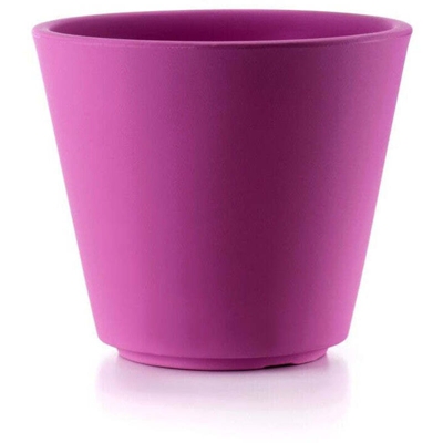 Vaso fioriera in resina RIBEIRA Ø60 - BIANCO - TERAPLAST